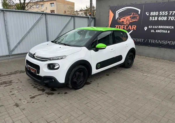 citroen wojnicz Citroen C3 cena 17700 przebieg: 198958, rok produkcji 2018 z Wojnicz